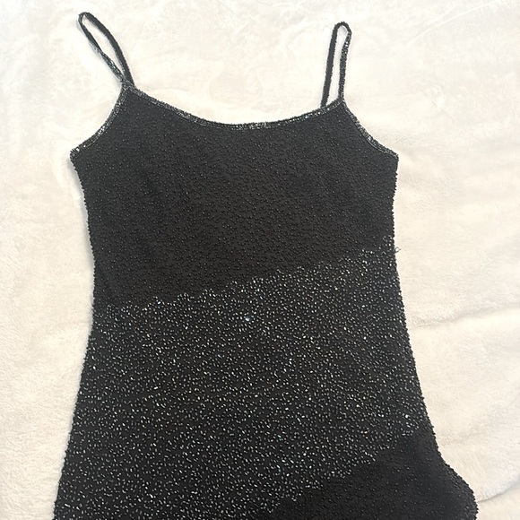 Adrianna Papell Dresses & Skirts - Adriana Pappel Evening, Size 8, Black Dress sequin and beads.